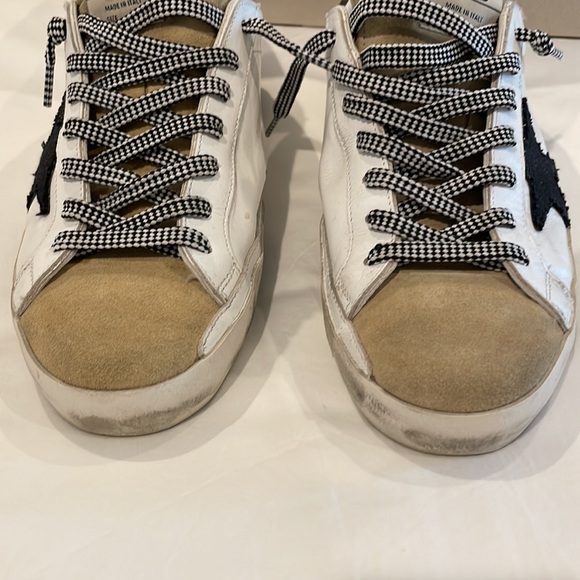 Golden Goode Men EU43 Super Star Classic with List White/Cappuccino/Black/Camo - Picture 5 of 12